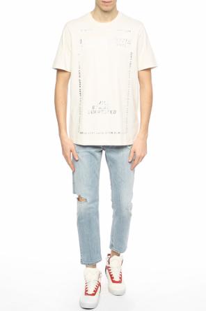 T-shirt with lettering, zdjęcie 2 T-shirt with lettering od Diesel